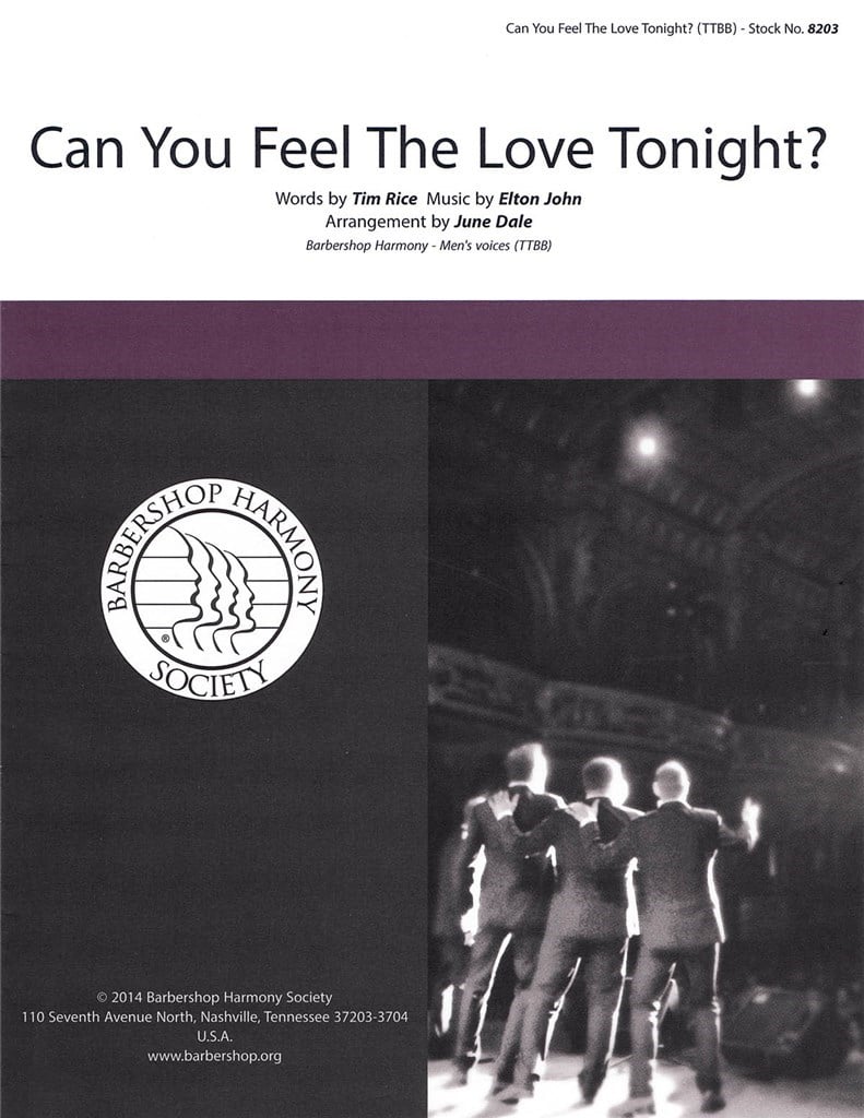 Can You Feel the Love Tonight?
